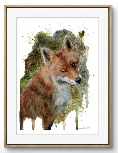 Ritratto Volpe primavera