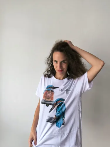 T-shirt martin pescatore